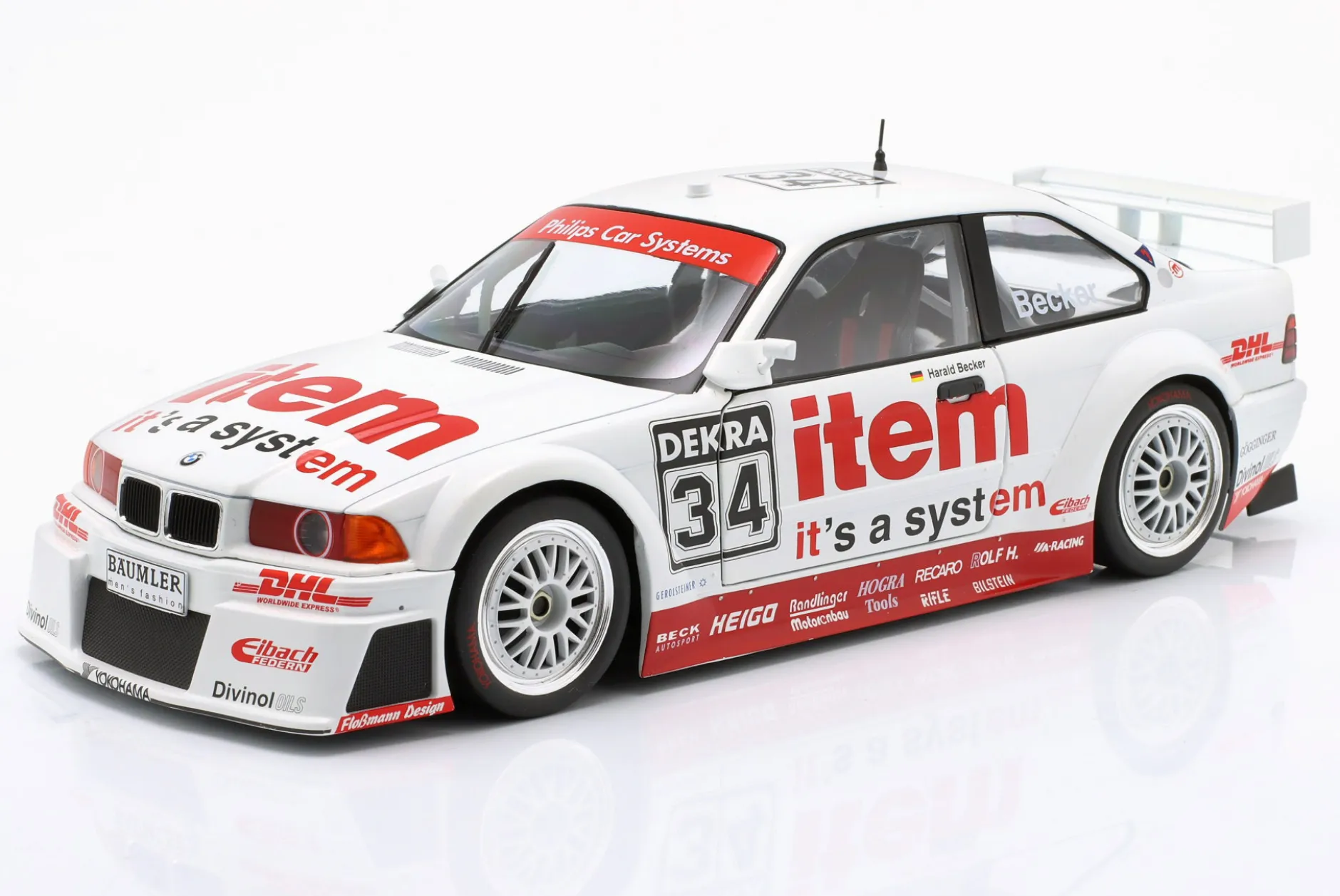 BMW 325i Coupe E36 DTM #34 DTM 1994 Harald Becker 1:18 WERK83