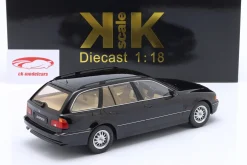 BMW 520i (E39) Touring Baujahr 1997 schwarz metallic 1:18 KK-Scale