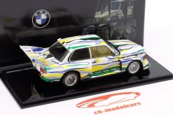 BMW 320i E21 Turbo Gr.5 #50 24h LeMans 1977 Art Car Roy Lichtenstein 1:43 Norev
