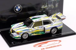 BMW 320i E21 Turbo Gr.5 #50 24h LeMans 1977 Art Car Roy Lichtenstein 1:43 Norev