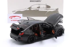 BMW M3 Baujahr 2024 grau metallic 1:18 Minichamps