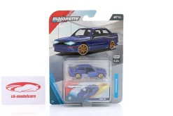 BMW M3 blau / goldene Felgen 1:64 Majorette