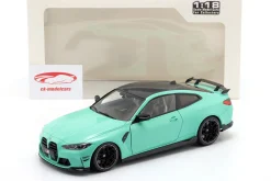 BMW M4 Competition (G82) Baujahr 2024 mintgrün 1:18 Solido