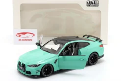 BMW M4 Competition (G82) Baujahr 2024 mintgrün 1:18 Solido