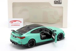 BMW M4 Competition (G82) Baujahr 2024 mintgrün 1:18 Solido