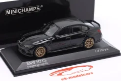 BMW M3 CS Baujahr 2023 schwarz metallic 1:43 Minichamps
