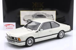 BMW M635 CSi mit Alpina Felgen Baujahr 1987 weiß 1:12 KK-Scale