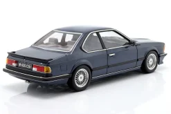 BMW M635 CSI mit Alpina-Felgen Baujahr 1987 dunkelblau metallic 1:12 KK-Scale