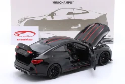 BMW M4 CSL (G82) Baujahr 2023 schwarz 1:18 Minichamps