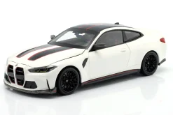 BMW M4 CSL (G82) Baujahr 2023 weiß 1:18 Minichamps