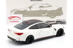 BMW M4 CSL (G82) Baujahr 2023 weiß 1:18 Minichamps