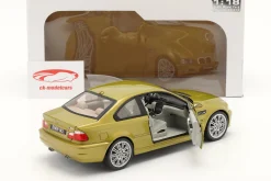 BMW M3 (E46) Baujahr 2000 phönix gelb 1:18 Solido