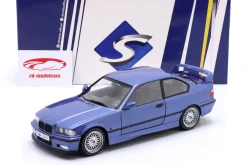 BMW M3 (E36) Coupé Baujahr 1996 Estoril blau 1:18 Solido