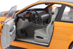 BMW M3 (E46) Coupé Baujahr 2000 orange metallic / schwarz 1:18 Solido