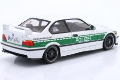 BMW M3 (E36) Coupe Baujahr 1991 Drift Polizei weiß / grün 1:18 Solido