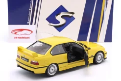 BMW M3 (E36) Coupe Baujahr 1991 gelb 1:18 Solido