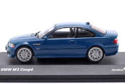 BMW M3 (E46) Coupe Baujahr 2000 Laguna Seca blau 1:43 Solido