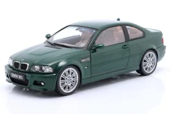 BMW M3 (E46) Coupe Baujahr 2000 Oxford grün 1:18 Solido