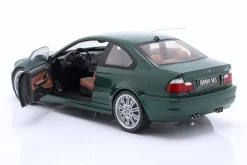 BMW M3 (E46) Coupe Baujahr 2000 Oxford grün 1:18 Solido