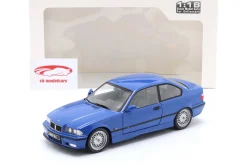 BMW M3 (E36) Coupe Baujahr 1996 santorinblau 1:18 Solido