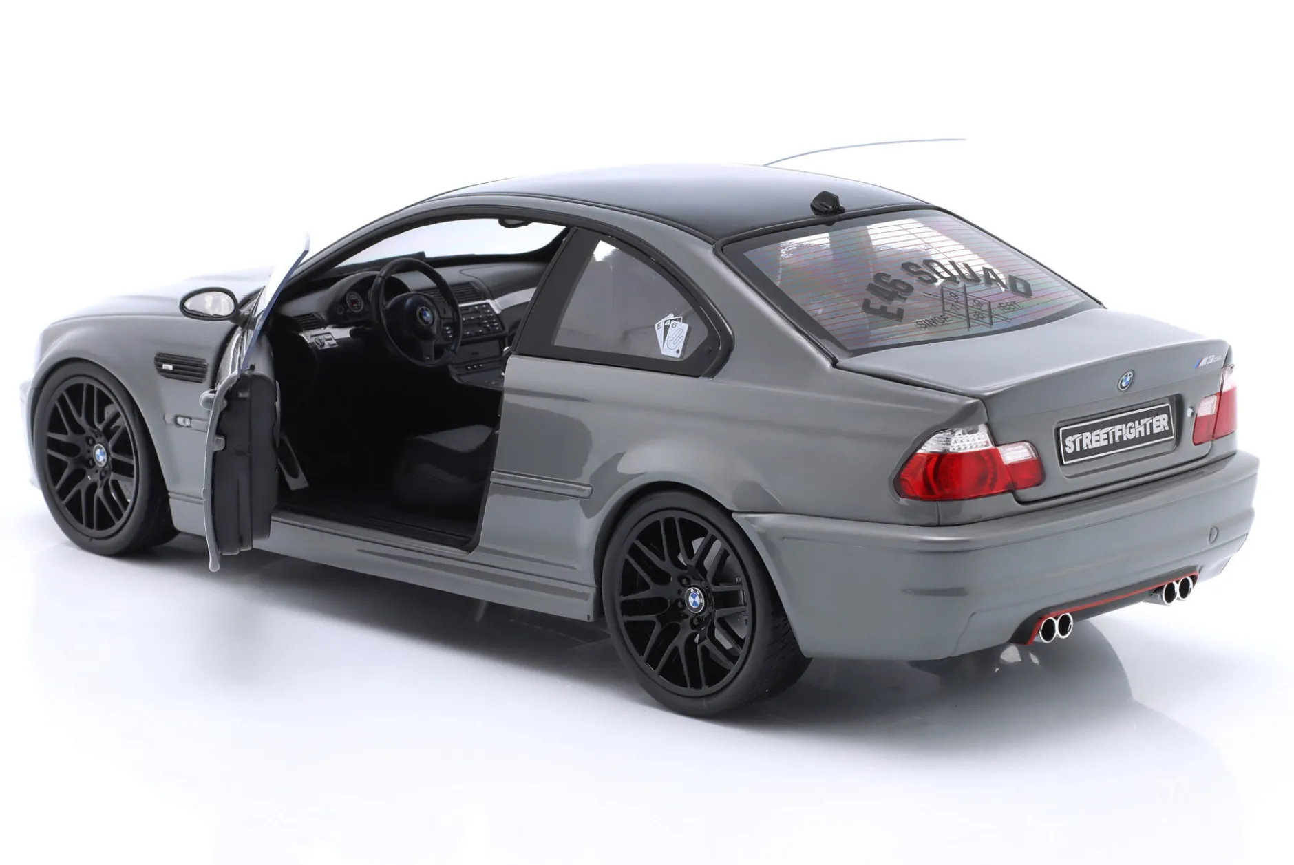 BMW M3 (E46) Coupe Streetfighters Baujahr 2000 nardograu 1:18 Solido