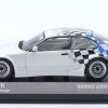 BMW M3 (E36) GTR Baujahr 1993 weiß / Motorsport-Design 1:43 Minichamps