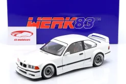 BMW M3 (E36) GTR Plain Body Version weiß 1:18 WERK83