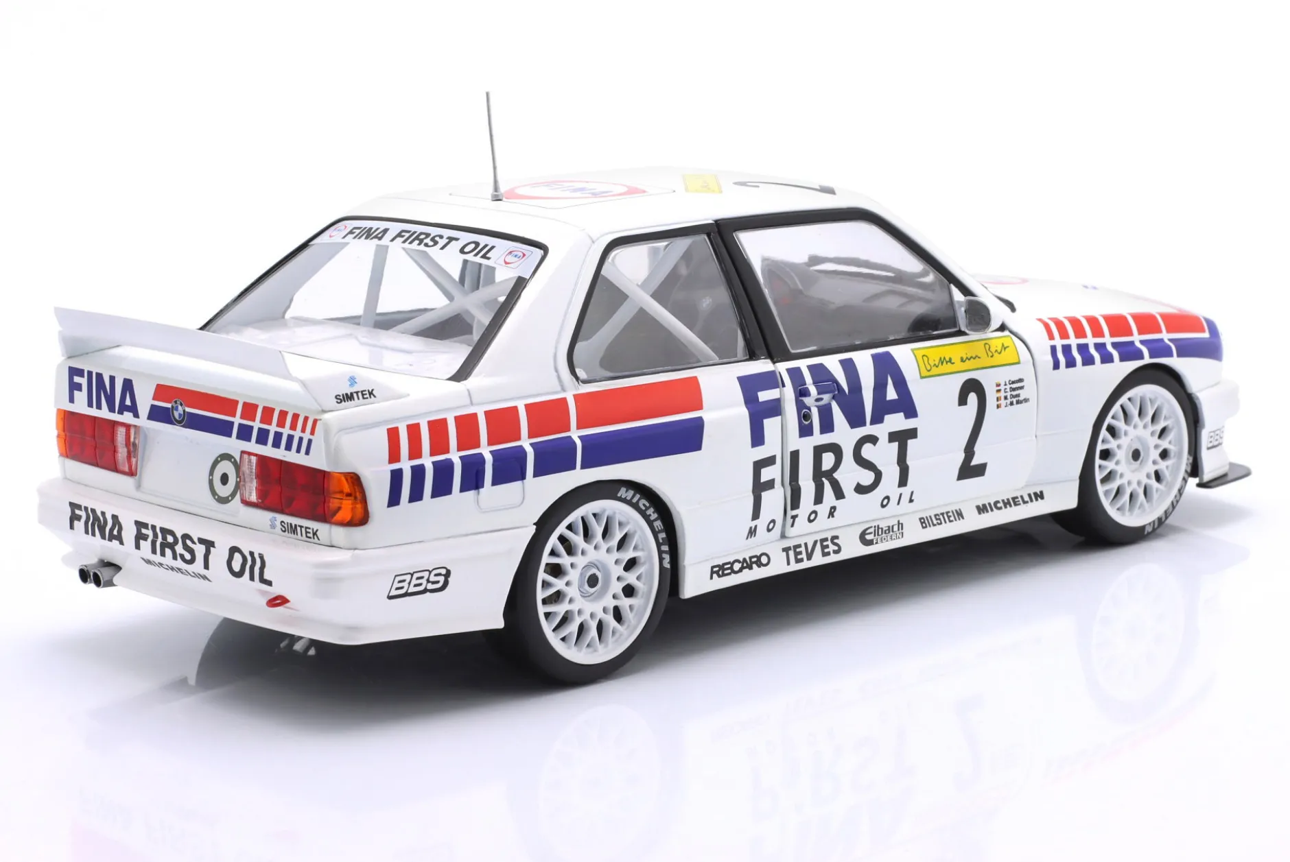 BMW M3 E30 #2 Sieger 24h Nürburgring 1992 FINA Motorsport Team 1:18 WERK83