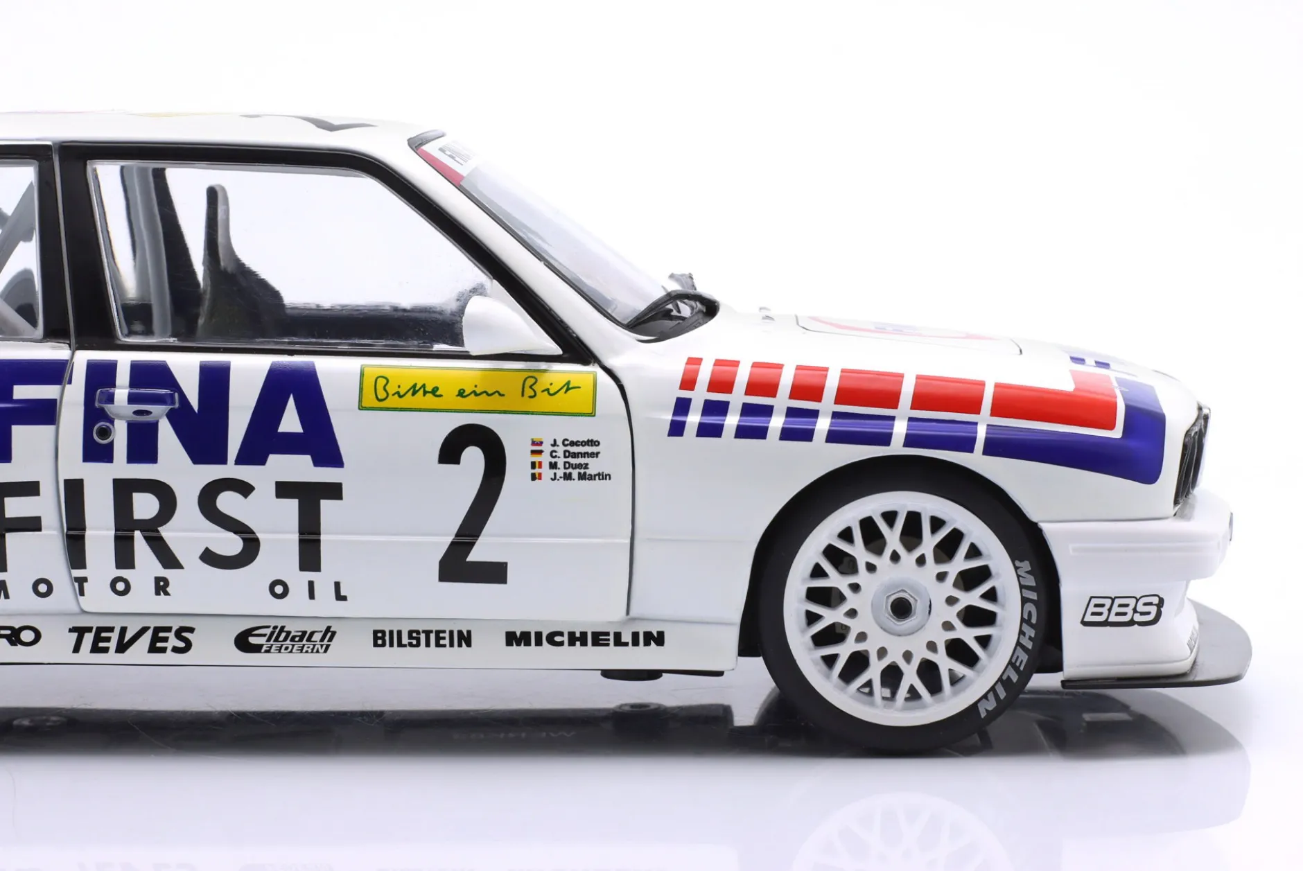 BMW M3 E30 #2 Sieger 24h Nürburgring 1992 FINA Motorsport Team 1:18 WERK83