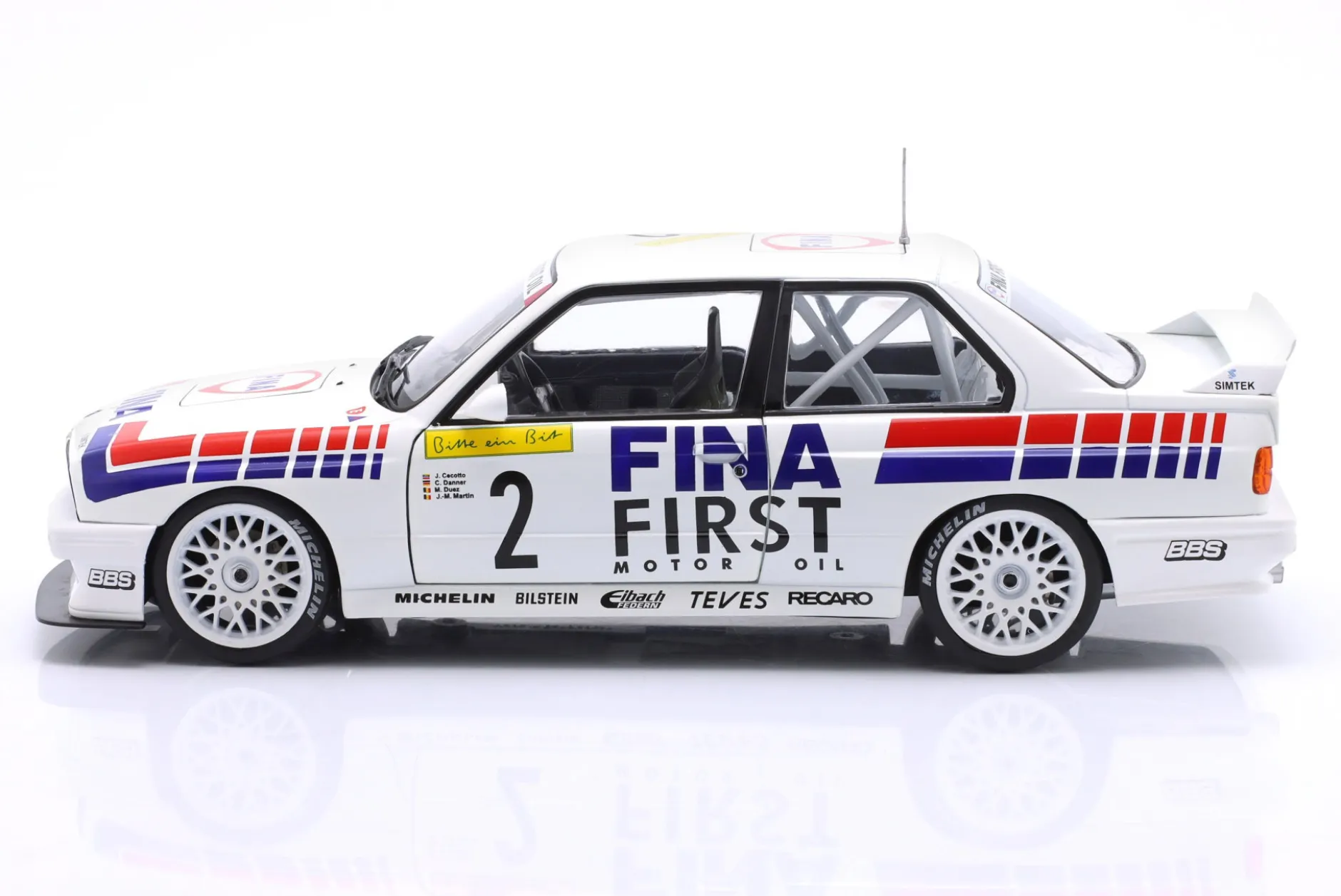 BMW M3 E30 #2 Sieger 24h Nürburgring 1992 FINA Motorsport Team 1:18 WERK83