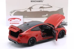 BMW M4 (G82) Baujahr 2024 rot metallic 1:18 Minichamps