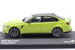 BMW M3 (G80) Competition Sedan Baujahr 2023 Sao Paulo gelb 1:43 Solido