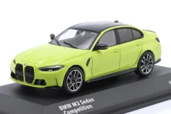 BMW M3 (G80) Competition Sedan Baujahr 2023 Sao Paulo gelb 1:43 Solido