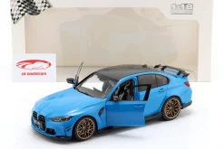 BMW M3 (G80) Performance Parts Baujahr 2024 Daytona Beach blau 1:18 Solido