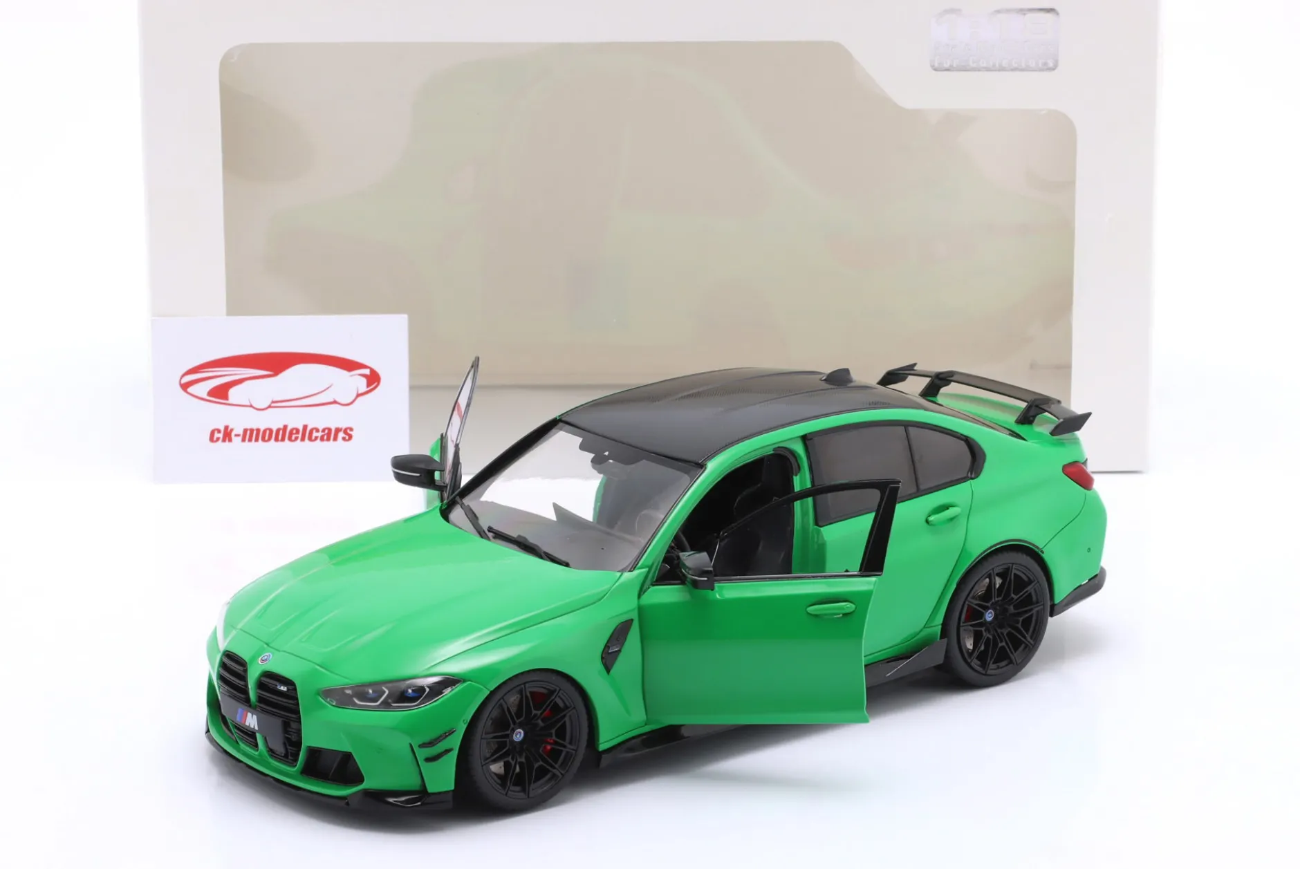 BMW M3 (G80) Performance Parts Baujahr 2024 signalgrün 1:18 Solido