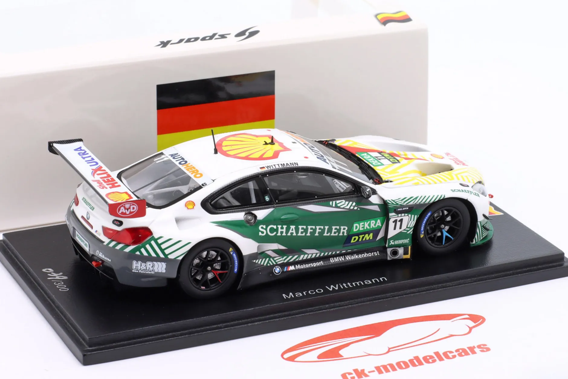 BMW M6 GT3 #11 DTM 2021 Marco Wittmann Walkenhorst Motorsport 1:43 Spark