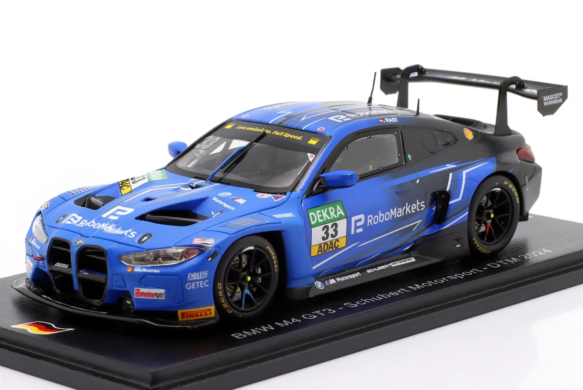 BMW M4 GT3 #33 DTM 2024 Rene Rast 1:43 Spark