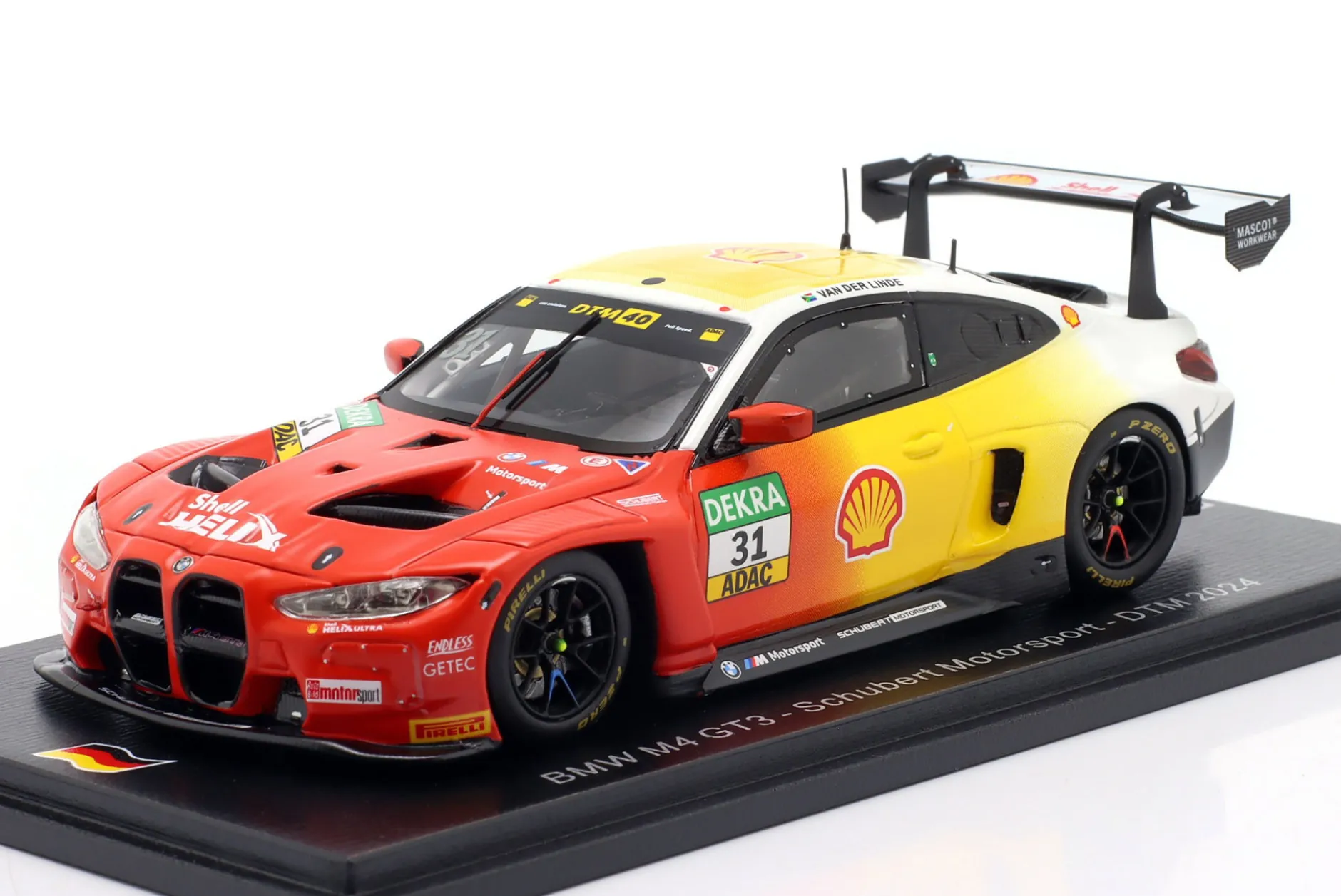 BMW M4 GT3 #31 DTM 2024 Sheldon van der Linde 1:43 Spark