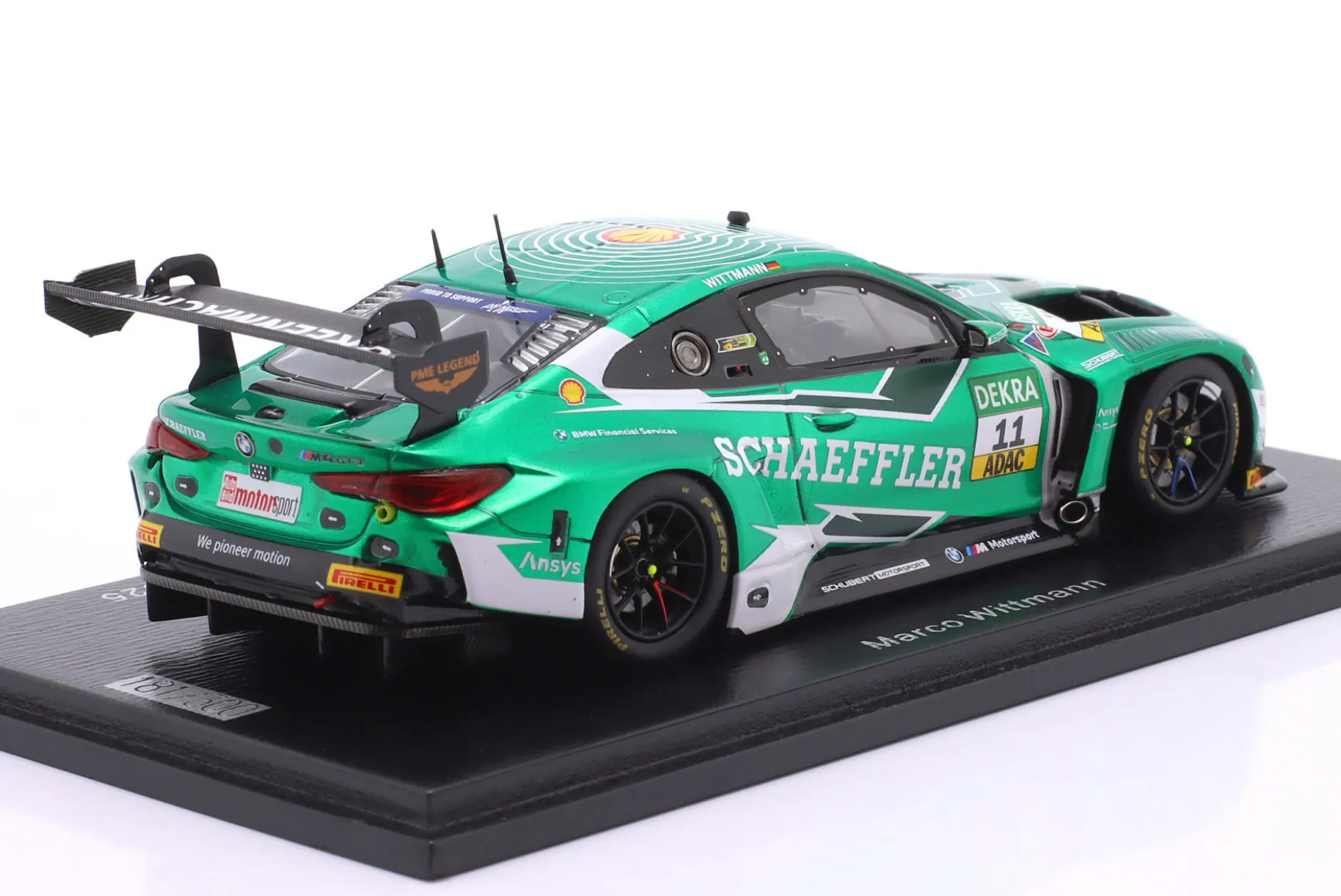 BMW M4 GT3 Evo #11 DTM 2025 Marco Wittmann 1:43 Spark