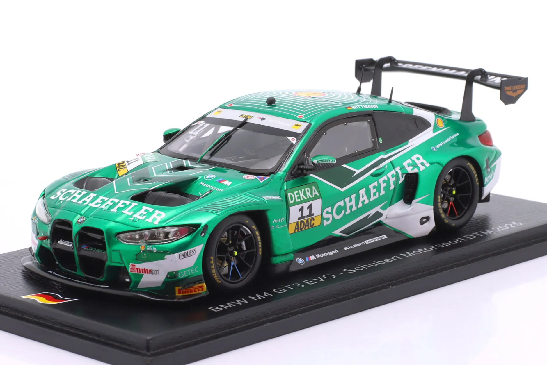 BMW M4 GT3 Evo #11 DTM 2025 Marco Wittmann 1:43 Spark