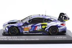 BMW M4 GT3 #46 24h LeMans 2024 Rossi, Martin, Al Harthy 1:43 Minichamps
