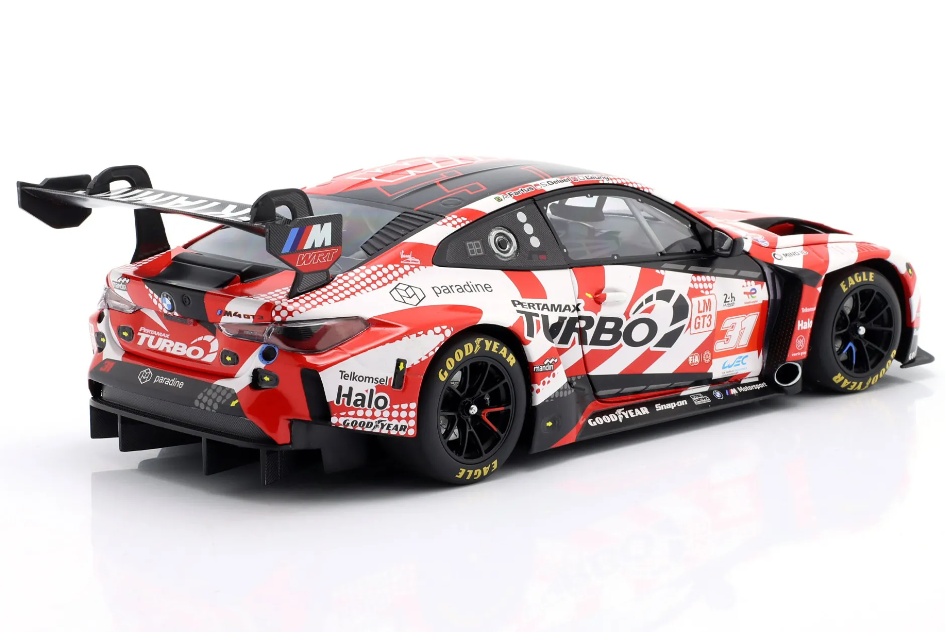 BMW M4 GT3 #31 24h LeMans 2024 Team WRT 1:18 Minichamps