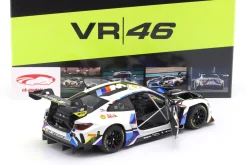 BMW M4 GT3 #46 2nd 12h Abu Dhabi 2023 Rossi, Vanthoor, Yelloly 1:18 Minichamps