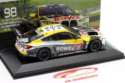 BMW M4 GT3 #98 2nd 24h Nürburgring 2023 Rowe Racing 1:43 Minichamps