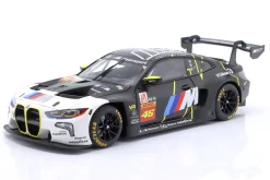 BMW M4 GT3 #46 2nd Imola 2024 Rossi, Martin, AL-Harthy 1:18 Minichamps