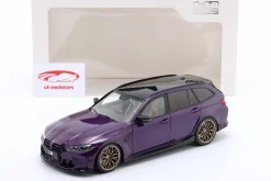 BMW M3 (G81) Touring Baujahr 2024 lila metallic 1:18 Solido