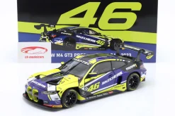 BMW M4 GT3 #46 Presentation Car 2023 Team WRT Valentino Rossi 1:18 Minichamps