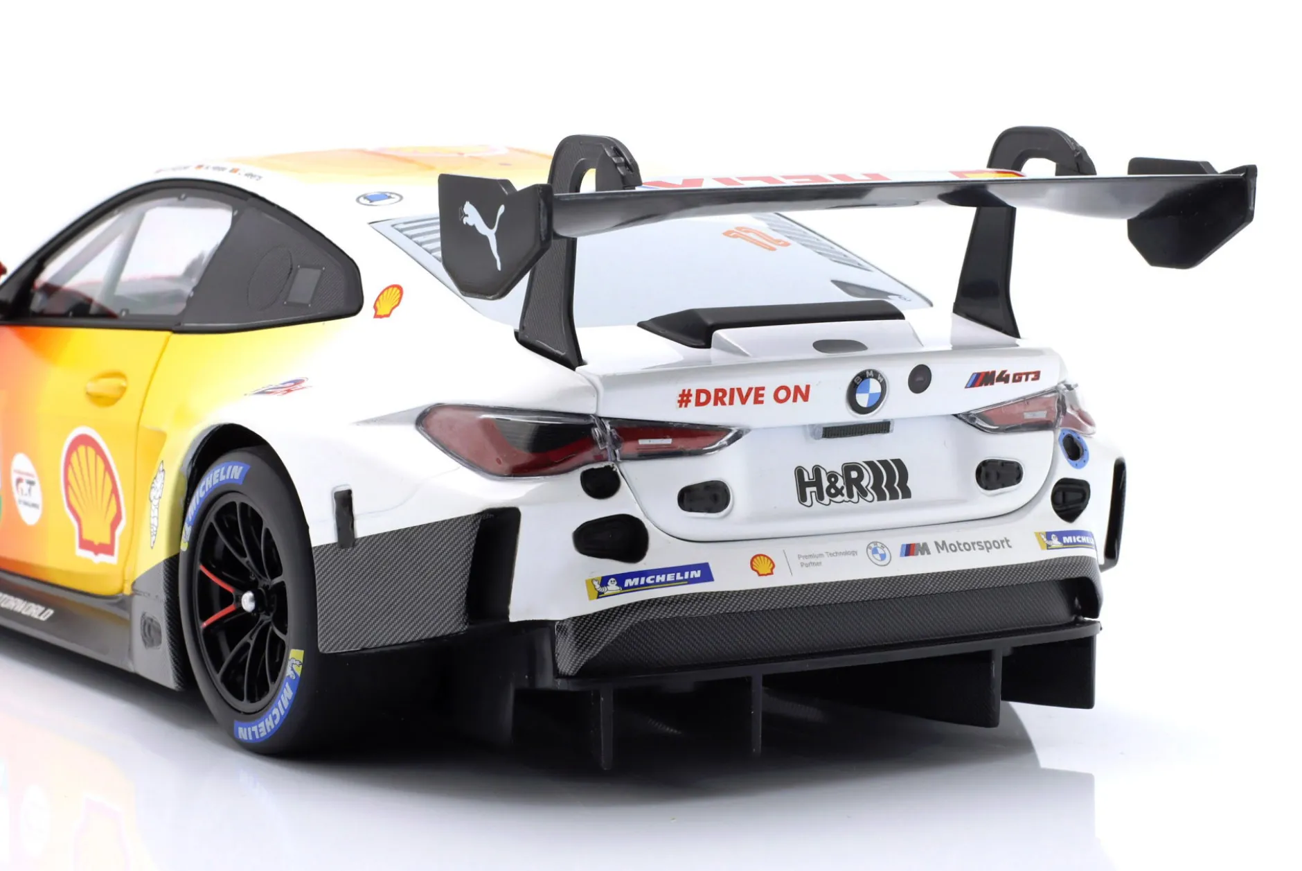 BMW M4 GT3 #72 3rd 24h Nürburgring 2024 Harper, Hesse, Weerts 1:18 Minichamps