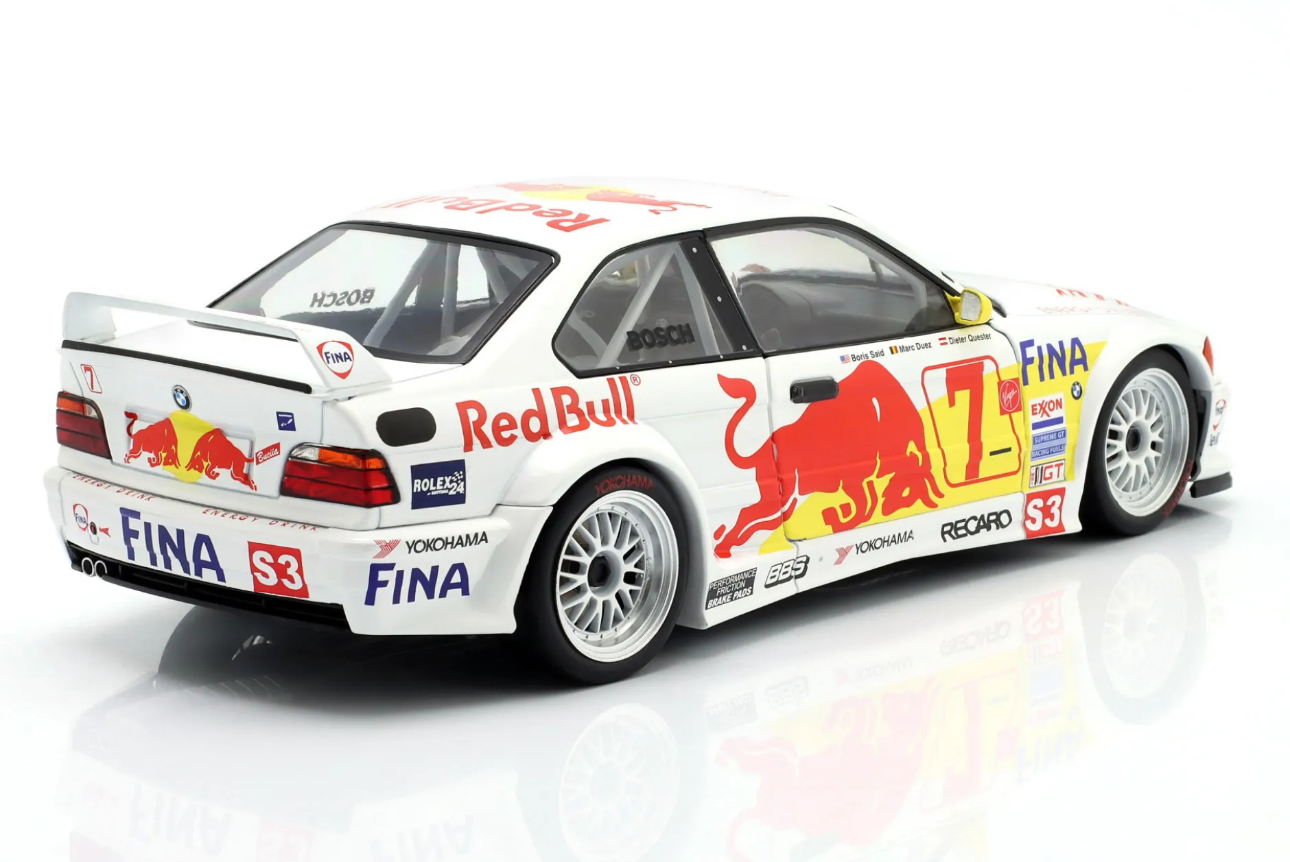 BMW M3 GTR (E36) #7 24h Daytona 1997 Duez, Quester, Said, Oestreich 1:18 WERK83