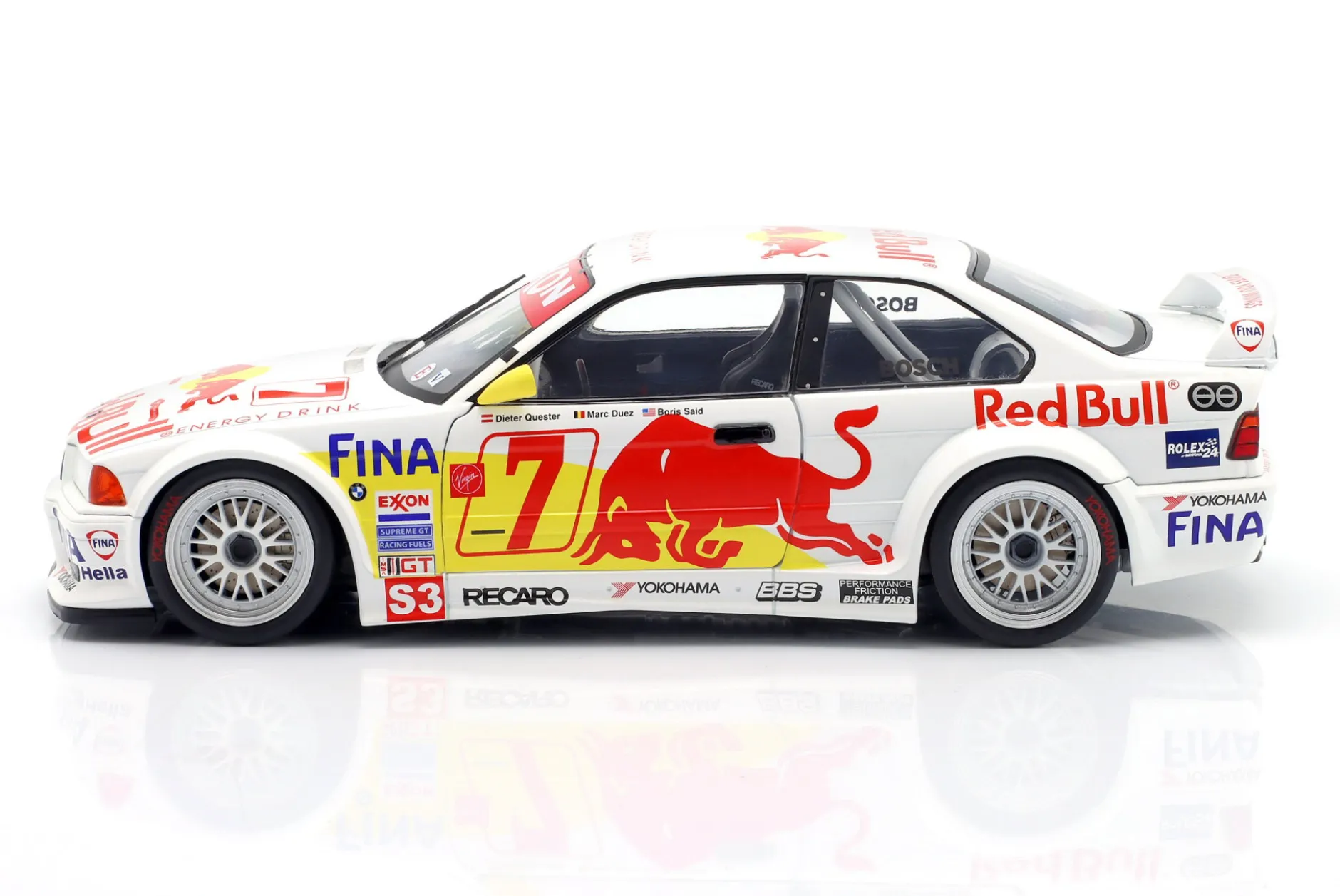 BMW M3 GTR (E36) #7 24h Daytona 1997 Duez, Quester, Said, Oestreich 1:18 WERK83